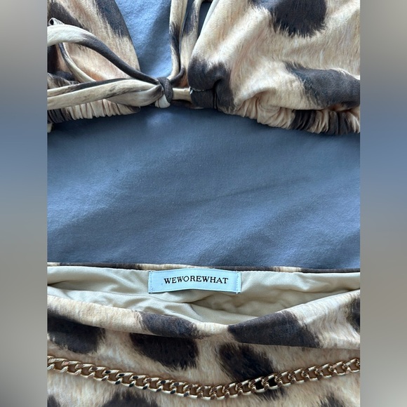 WeWoreWhat Cheetah Print Swim - Picture 8 of 10